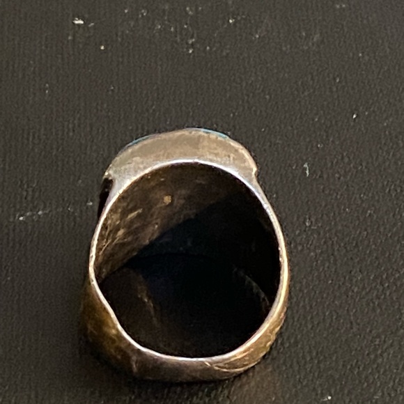 Vintage Men’s Navajo Ring Sz 9.5. - Picture 3 of 10